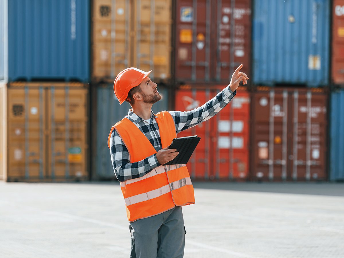 He checks cargo and processes to ensure peak shipping season mistakes are not made