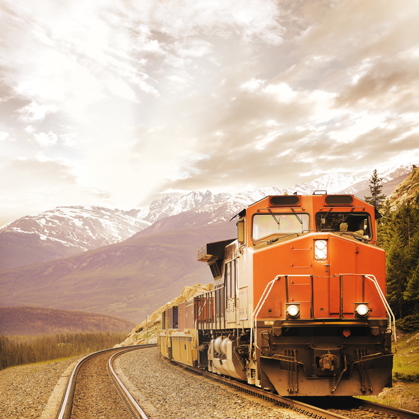 Intermodal Freight Train