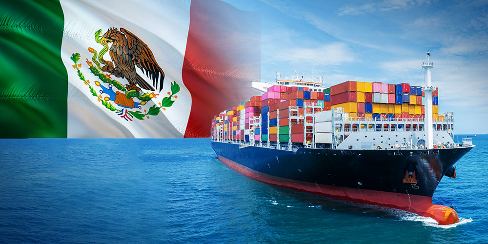 how to ship freight over mexico border