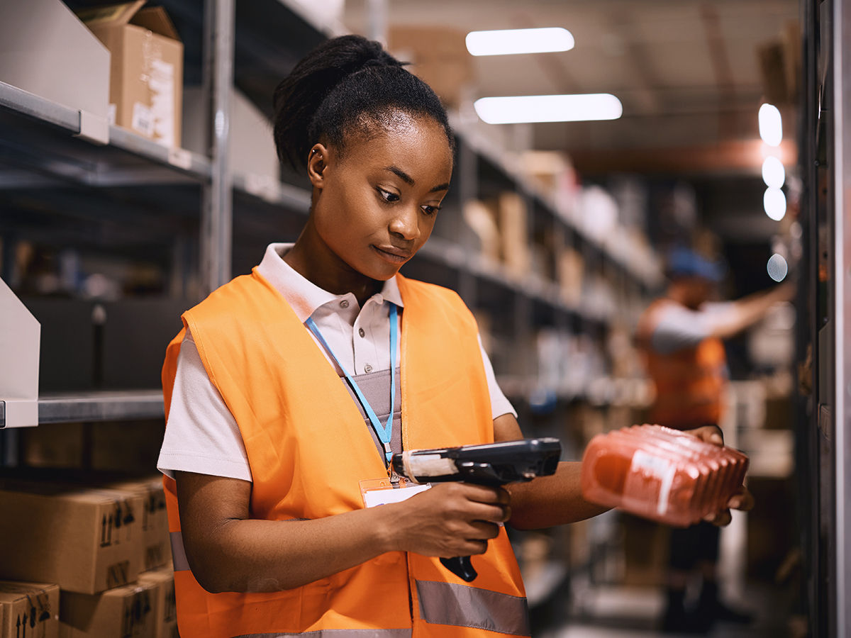 She is doing inventory management forecasting for ecommerce